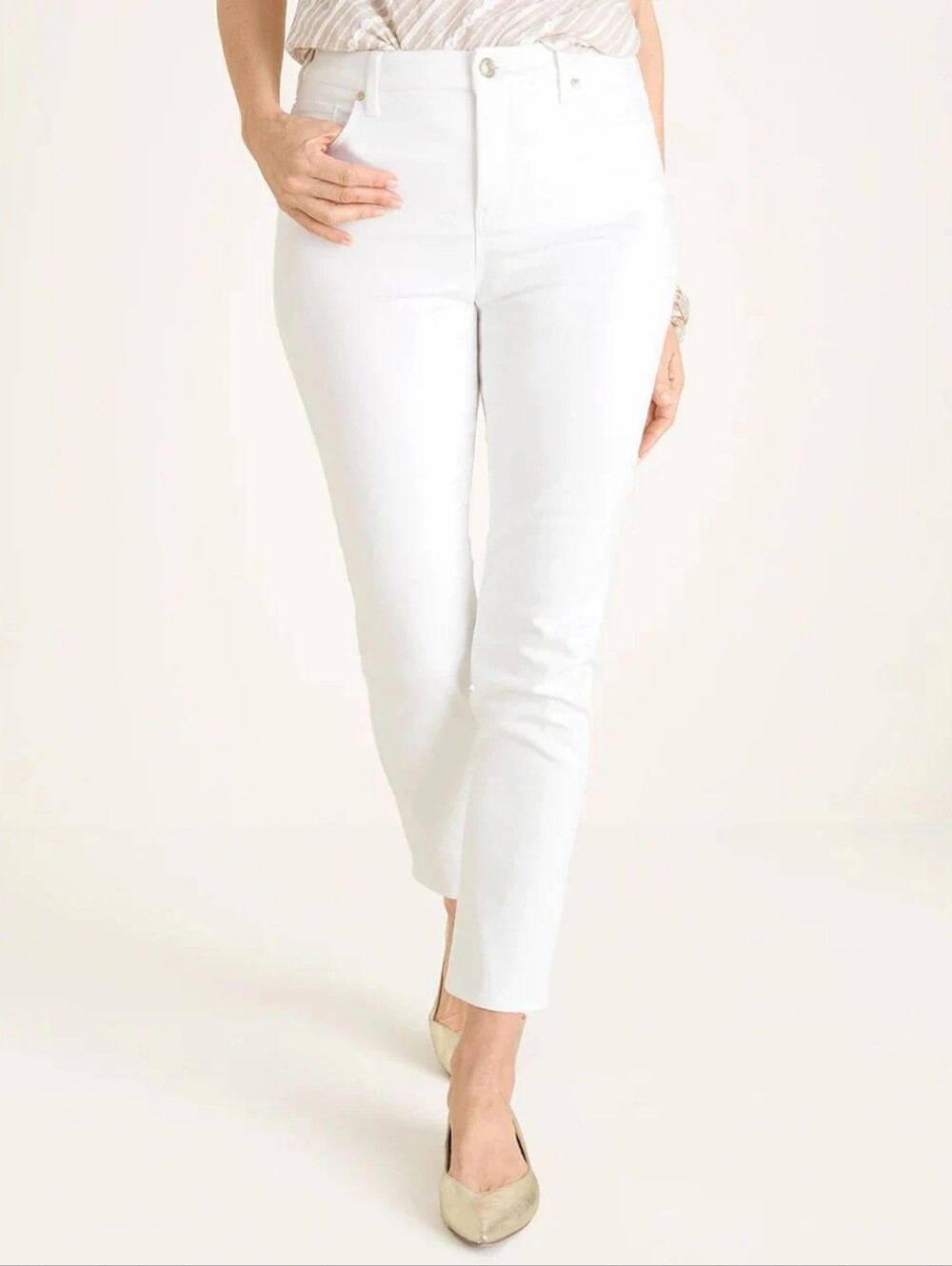 Girlfriend Slim Leg Ankle Jeans